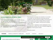 Tablet Screenshot of nordicpark.dk